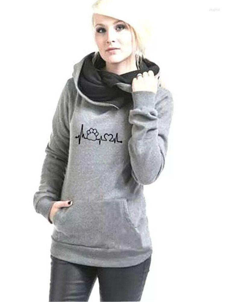 

Women' Hoodies Women' & Sweatshirts Autumn Winter Women Pattern Embroidery Long Sleeve Fashion Pullovers Sweatshirt Tops Vintage Warm, Black