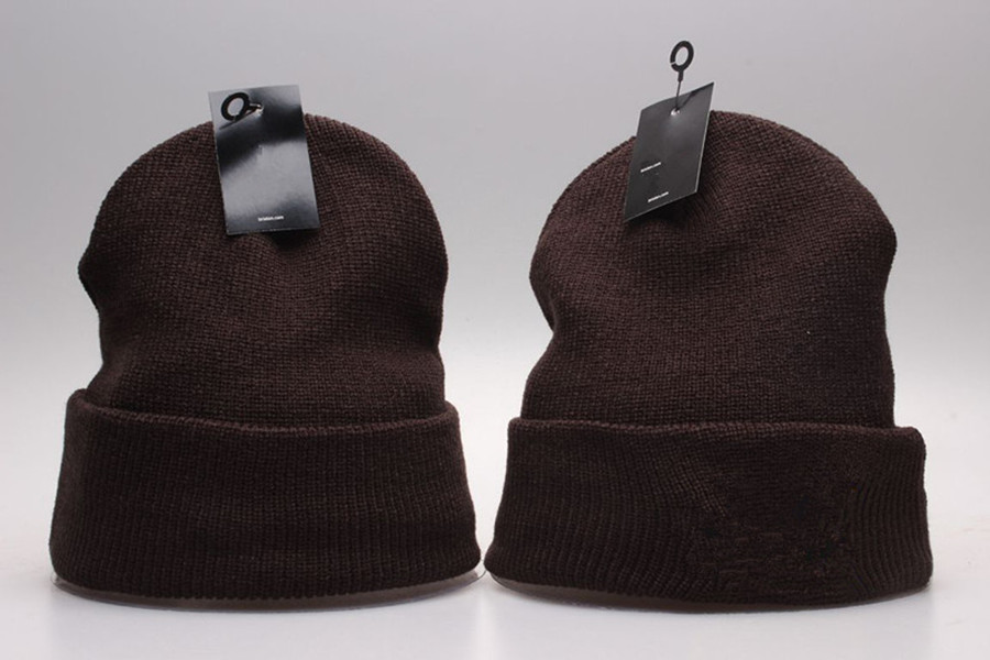 

Winter Knitted Beanie Hat Women Warm Female Caps black white blue 001