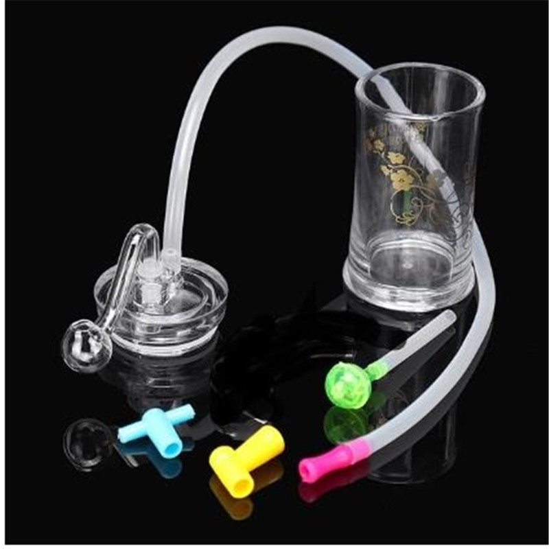

Classic Cartoon Crystal Water Smoking Pipe Clear Glass Smoking Burner Hookah
