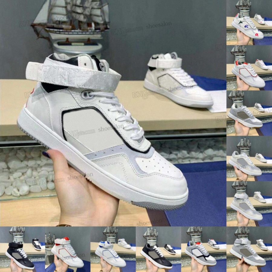 

2022 Newest Mens B27 Casual Shoes Luminous Printed designer Leather Womens Sneakers Low-top High-top Rubber Running Training Shoes Inclined Lace k3yT#