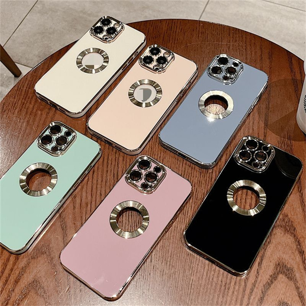 

Magsoge electroplate Magnetic Phone Cases for iPhone 14 13 12 11 Pro Max Mini XR XS X 8 7 Plus Compatible Magsafe Charger cd cases with camera protection, Mix color