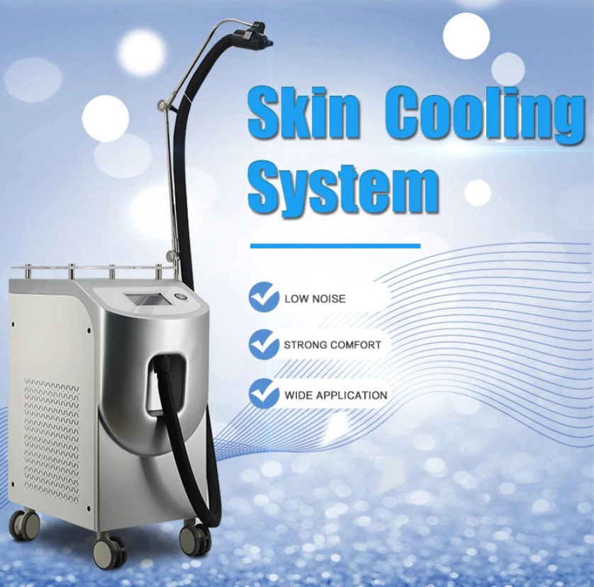 

Zimmer Air Skin Cooler Cryo Therapy Pain Reduce Skin Care Cooler For Laser Treatment Air Cooling Zimmer Skin Cooler Machine