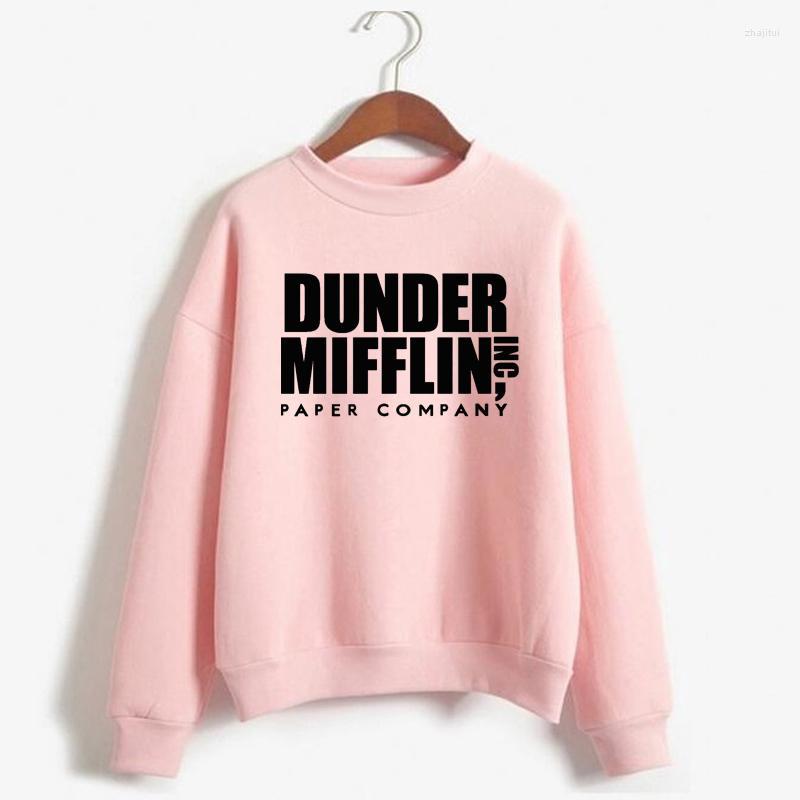 

Women's Hoodies Women's & Sweatshirts Women Dunder Mifflin Inc Paper Company Wernham Hogg TV Show Michael ScoSpace Sweatshirt Tops The
