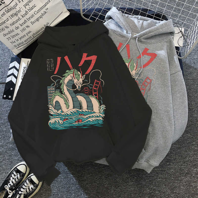 

Men's Hoodies Sweatshirts Kawaii Miyazaki Hayao Anime Japanese Cartoon Hoodies Pattern Harajuku Streetwear 90s Fashion Hoody Graphic Spring Autumn Pullove, Solid black