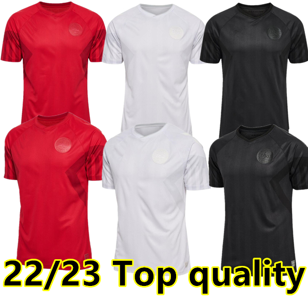 

2022 Denmark Soccer Jersey ERIKSEN Limited Edition HOME RED AWAY WHITE THIRD Black 22 23 special HOJBJERG CHRISTENSEN SKOV OLSEN BRAITHWAITE DOLBERG football SHIRT, 2022 home