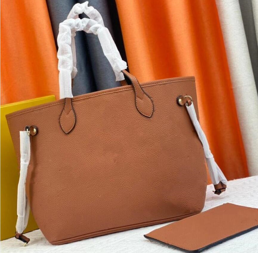 

Luxury Woman Designer Bags totes neverfull Genuine Embossed Leather Handbags Ladies High Capacity Shopping Composite Handbag Shoulder Bag Crossbody purse, Color