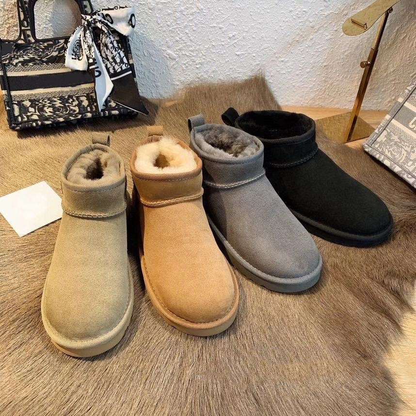 

2022 New Australia Classic Snow Winter Boots Men Neumel Suede boot Women Ankle Knee mens designer Newm Series booties women kids warm martin shoes, More colors