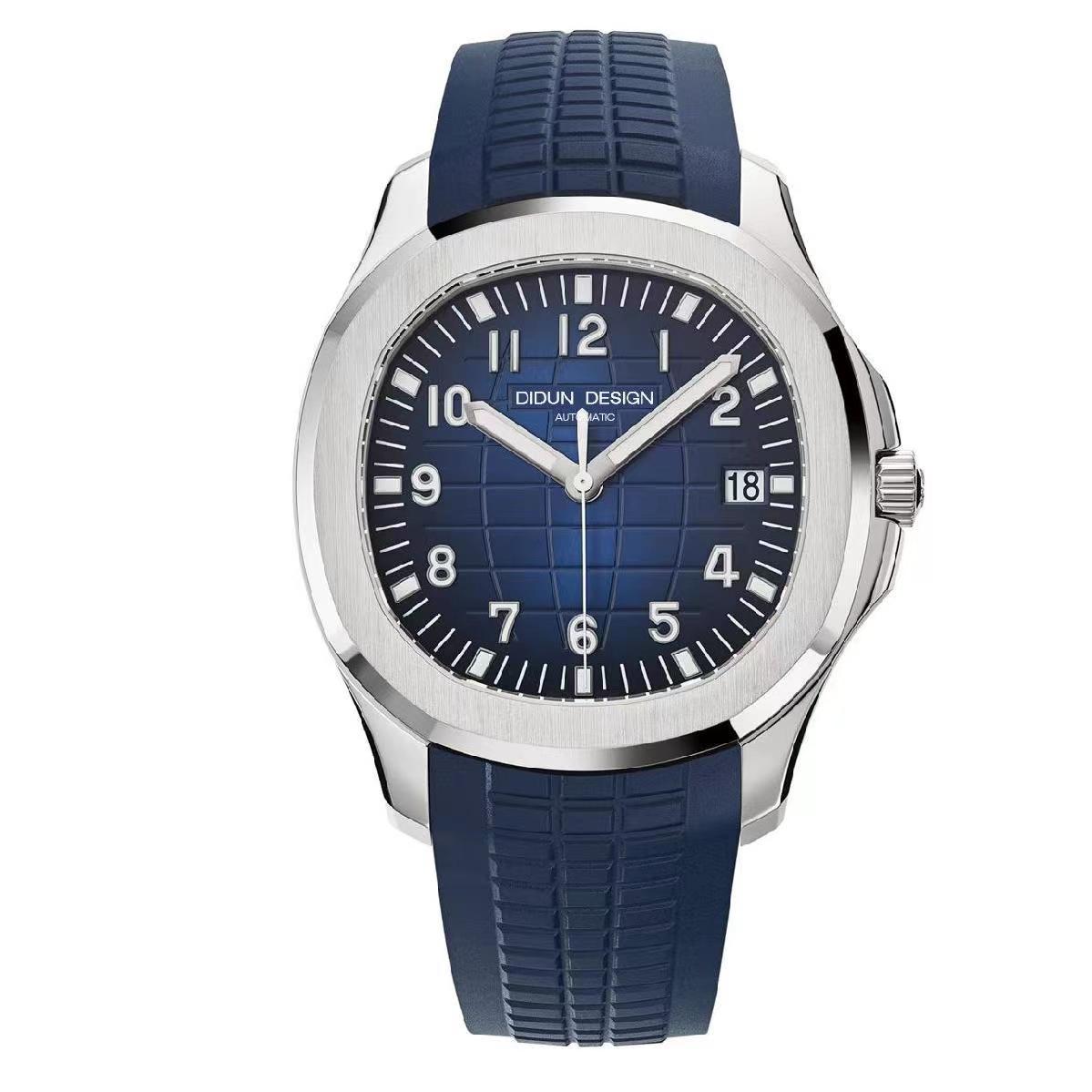 

Luxury Unisex Grenade Business Luxury Men Sports Watch 2813 Automatic Mechanical Fashion Luminous Waterproof 316L Stainless Steel Waterproof Watch Gift 5711 40MM, As shown
