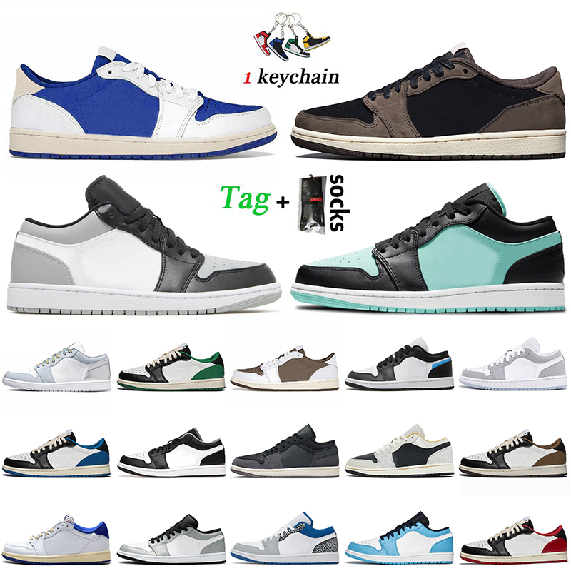 

Fragment Cactus Jack 1s Low Basketball Shoes Jumpman 1 Craft Inside Out Black University Blue Beaded Wolf Grey SE Arctic Punch Limelight Women Mens Trainers Sneakers, B39 low se arctic punch 36-40