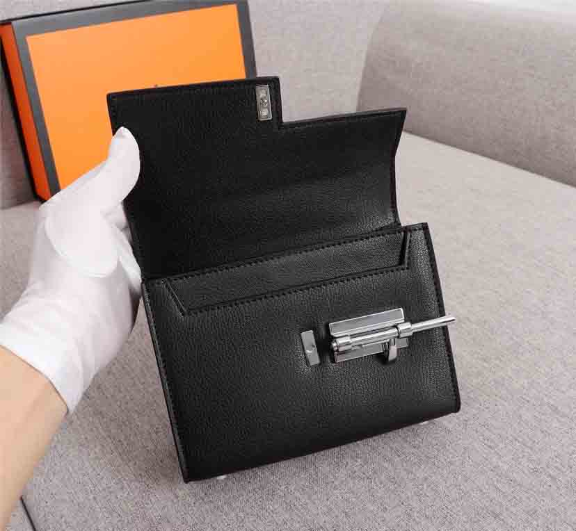 2022 verrou pistolet sac femmes sac à main designer sac verrou mini gaine sac à main dames mode luxe premium shopping chaîne sacs à bandoulière