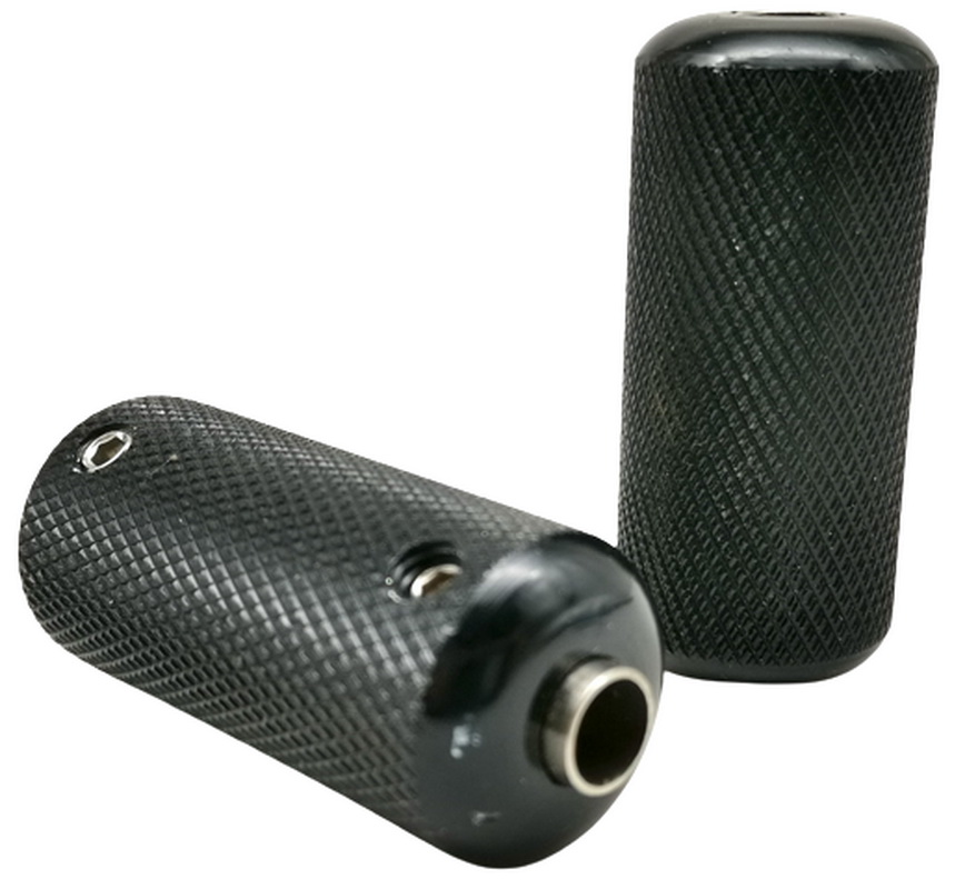 

4Pcs Aluminum Alloy Tattoo Grips With Back Stem 19mm Handle Grip Tube Tip Kit Black Color Factory Direct For Professional Tattoo Artist Kits Machine Needles Supply