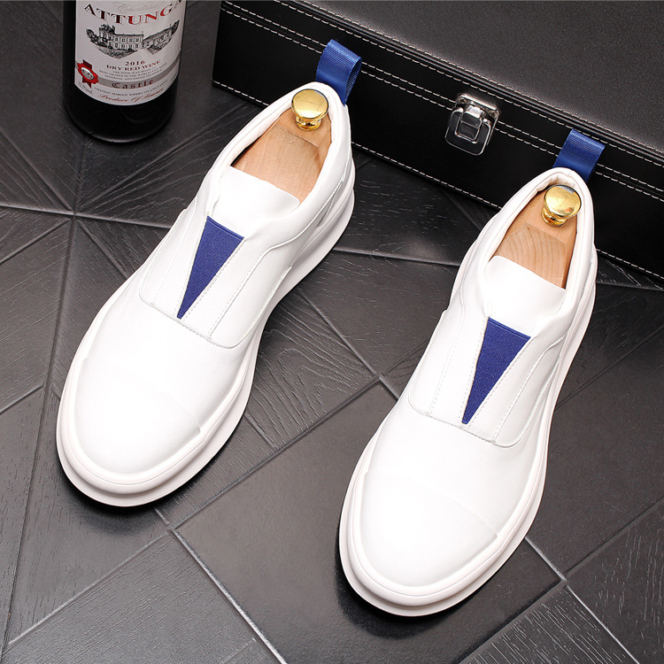 

New Casual Men's Shoes Fashion New Shoe Men Slip on White Driving Flats Breathable Comfortable Loafers