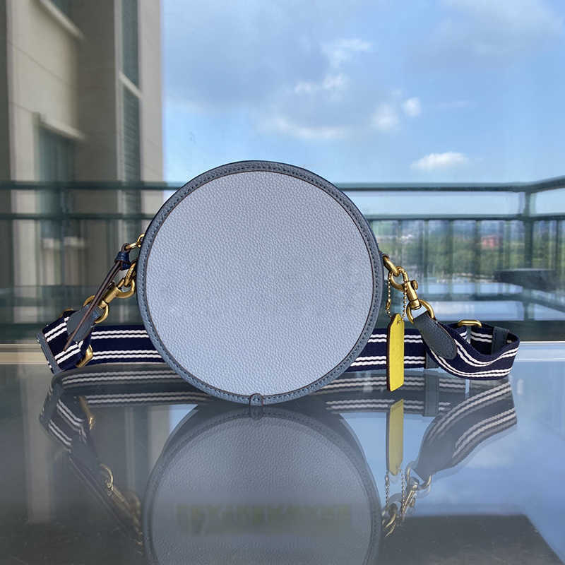 

Evening Bags Shoulder Bag Designer Bags Women handbags Single Circular Crossbody Bags bambino bag Leather Handbag Messenger Fashion Contrast Color Purse 220923, Cobag-blue-18x6.5cm