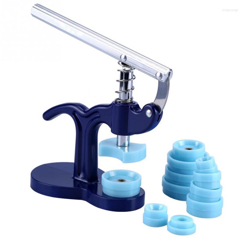 

Watch Repair Kits Press Tool Set With 12 Dies Crystal Front Back Case Cover Screw Closer Presser For Watchmaker