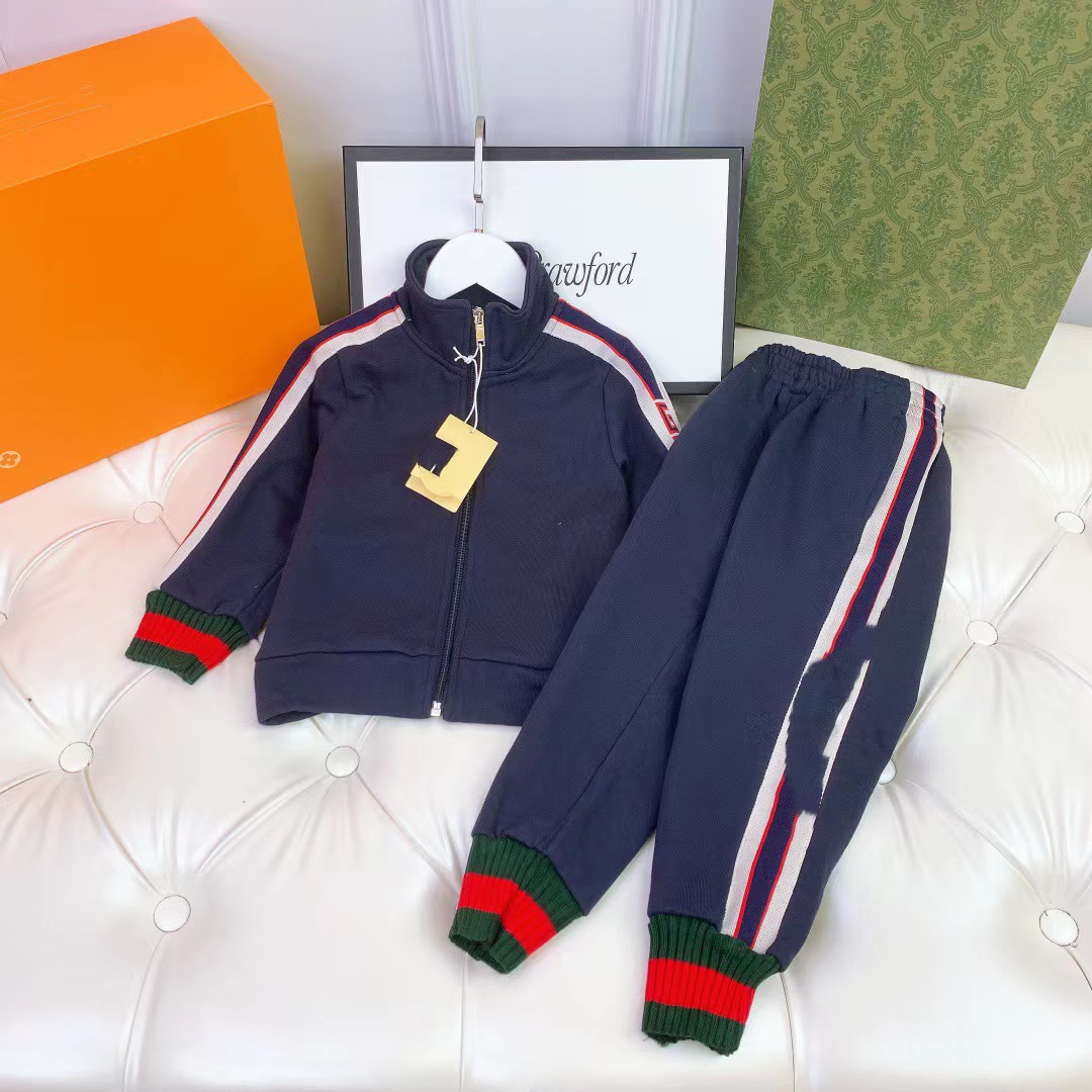 

youth boy clothe set plaid designer kid fashion autumn clothing wholesale 110-160 cm baby boys clothes sets 2022