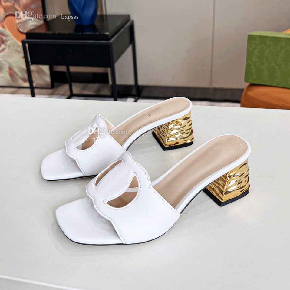 

Classic Designer Women Platform Sandals Fashion Slide GGity Slippers Sexy Heels Luxury Leather SDGVDD, 15