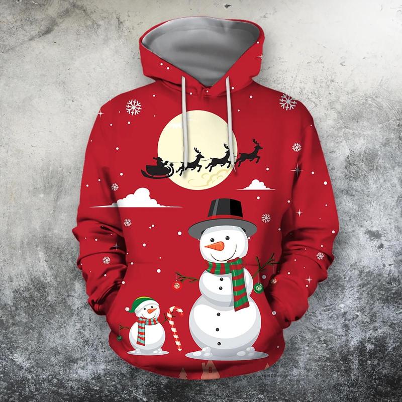 

Men' Hoodies Christmas 2022 Men Women Fashion 3D Print Sweatshirt Hoodie Santa Claus Deer Pullover Autumn Winter Hip Hop Coats, Blue