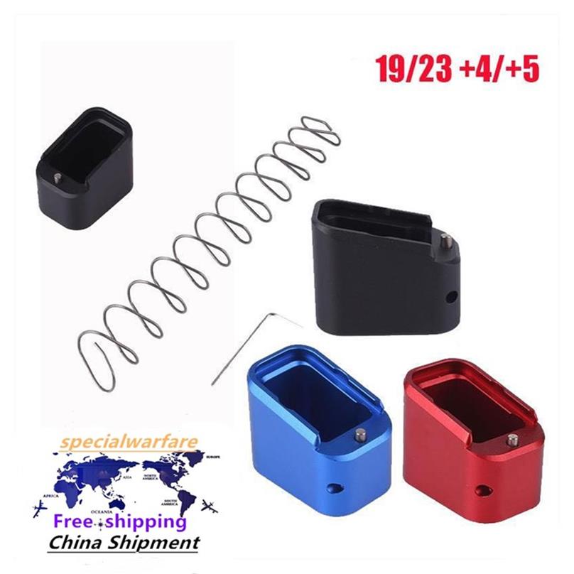 

Aluminum alloy base extender Mag Extension Pad 19 23 4 5294g