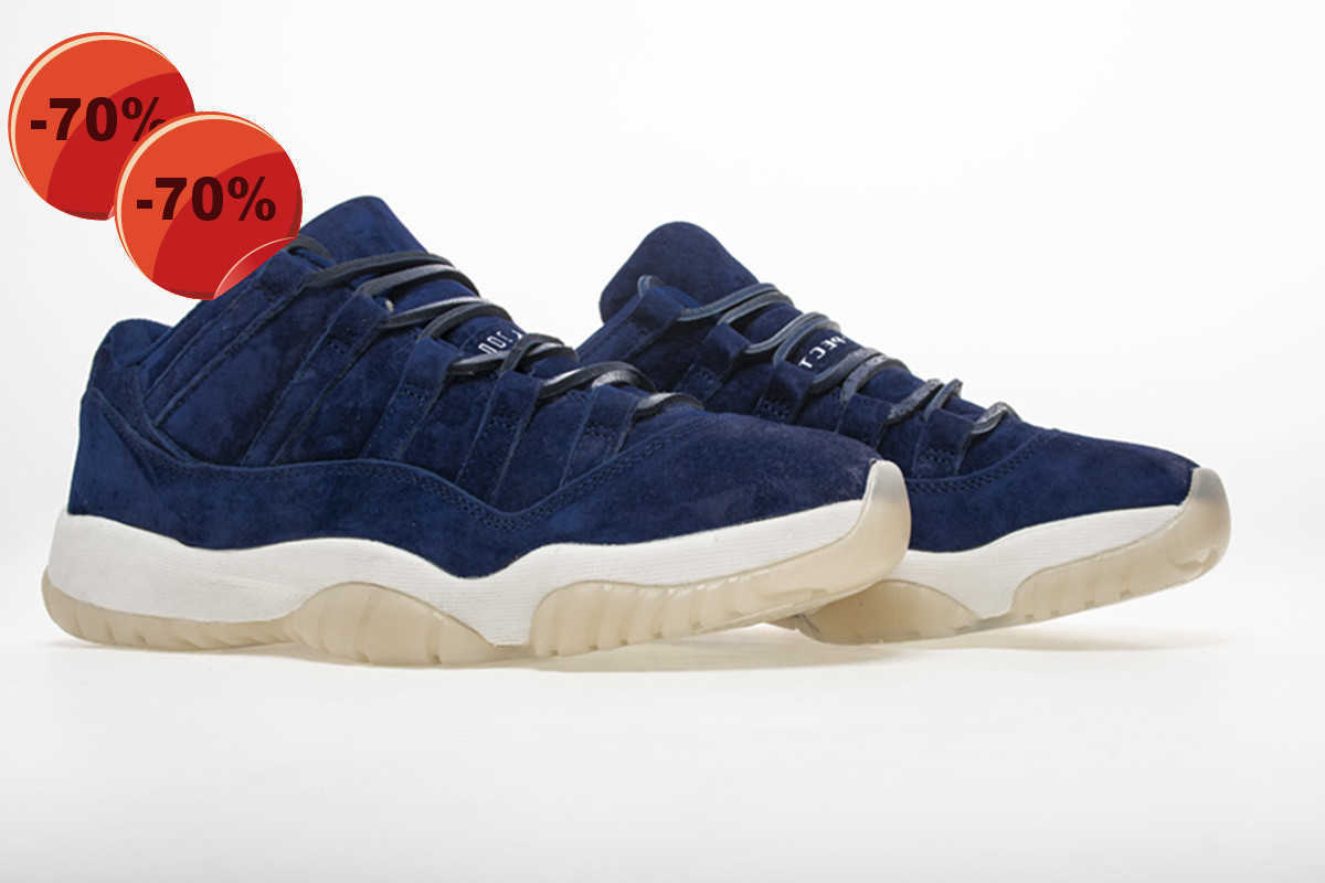 

Jumpman 11 Shoes Sports Sneakers Retro Low Re2Pect Blue Basketball Real Carbon Fiber Outdoor Binary Blue-Sail Original Box Fast, All with original symbol