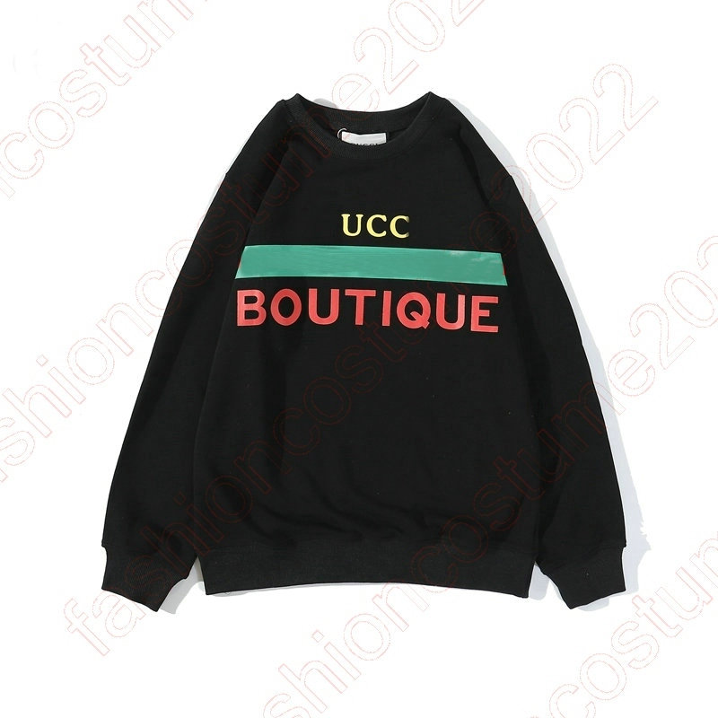 

2023 Women G Boutique Print Sweatshirt Men No Hat Hoodies O-neck Letter Printed Korean Style Casual All-match Teens Sweatshirts Loose Trendy Warm Couples