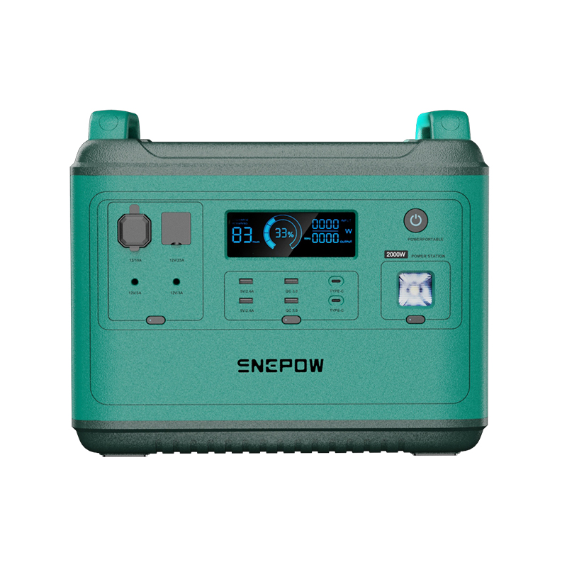 

2000w Solar Generator LiFePO4 Battery Portable Power Station For Camping, Customize