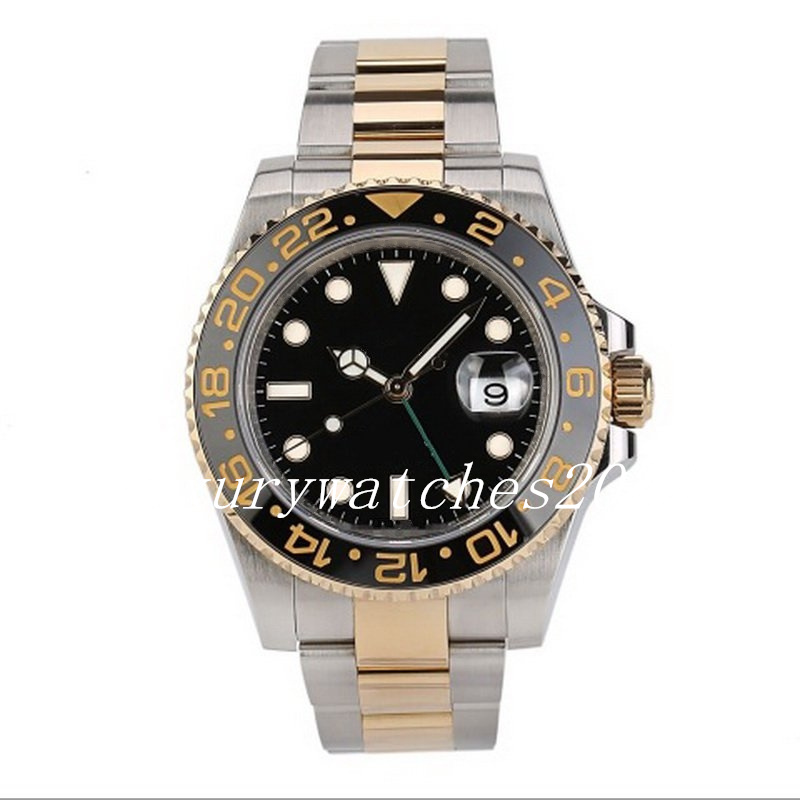 

Super V5 2022 Watch Five Star Two Tone Strap Asia 2813 Automatic Movement stainless steel 40mm Ceramic Bezel Sapphire Glass Wristwatch