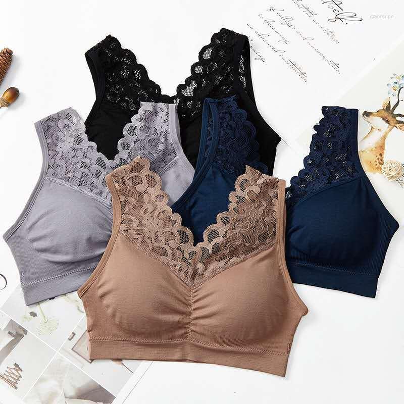 

Bustiers & Corsets Bra For Women's Underwear Beauty Back Wrap-Around Tube Top Versatile Korean-Style Non-Steel Ring Push Up Sports, Gray