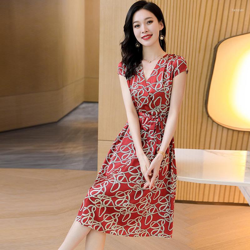 

Women's Down PRAR 2022 SS LUXURY STYLE WOMENS SLIM FIT SLIK LONG DRESSES
