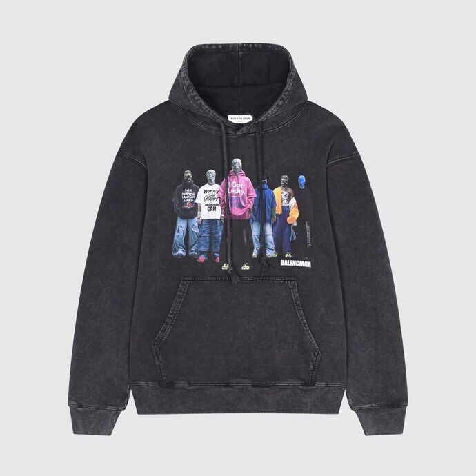 

Men's Plus Size Hoodies & Sweatshirts Vintage Washed Hoodie Couple Loose and Comfortable Versatile Sweatshirt
