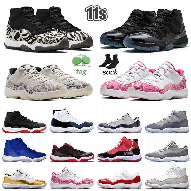 

Jumpman 11 11s mens womens classic basketball shoes aaa quality snakeskin pink navy blue cool grey animal instinct low bred pur voilet 25th J OG designer shoes, J20 36-47 platinum tint