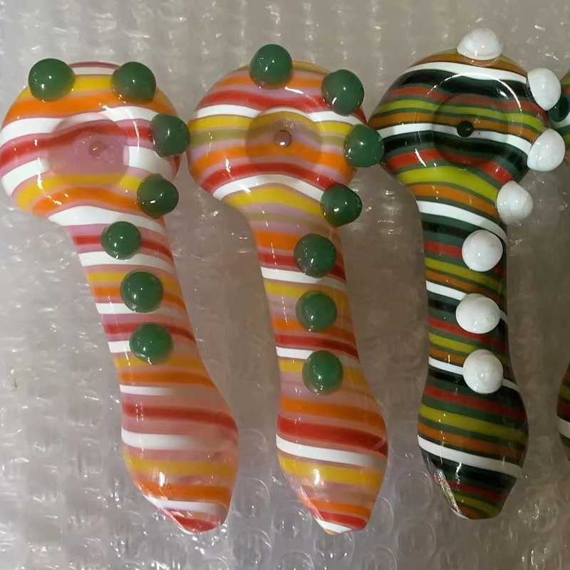 

Spoon Glass Smoking Pipes Heavy Duty Assorted 4 Styles Wholesale Hand Herb Pipe