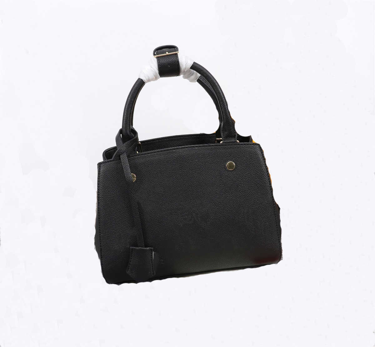 

Highh Qualityy Fashion Luxurys Shoulder Bag Onthego Medium Tote Women Designers Handbags by the Pool Monograms Embossing Messenger Designergz7d, Black