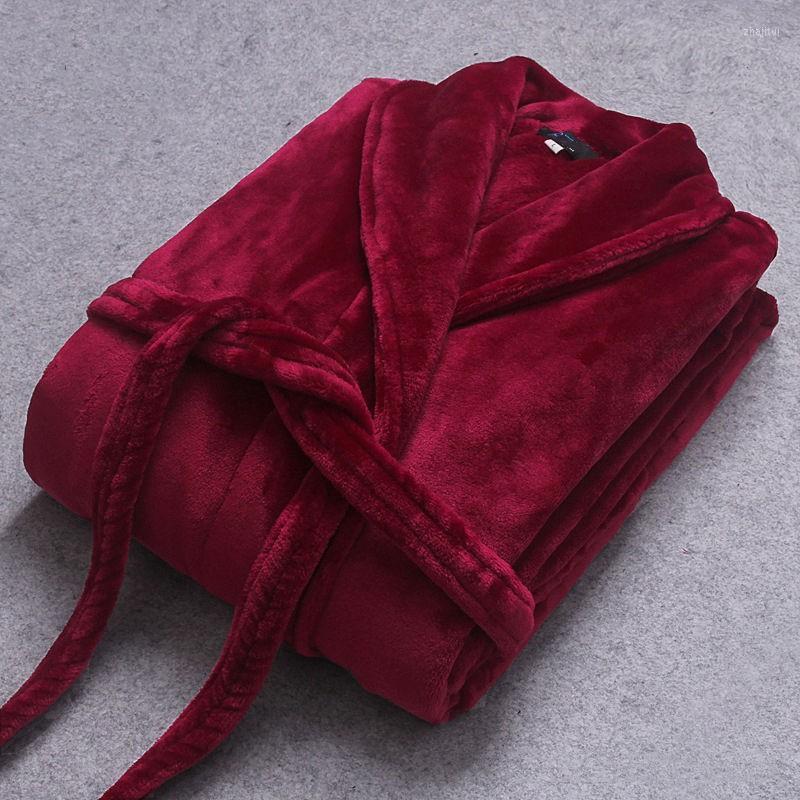 

Women's Sleepwear Women's Thick Coral Fleece Women Bathrobe Loose Casual Nightgown Nightwear Winter Warm Lounge Wear Lingerie Solid, Pink