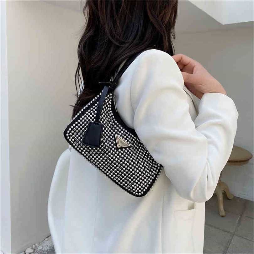 

70% OFF 2023 Designer bag hand Underarm female tide Single Messenger6JZY, White