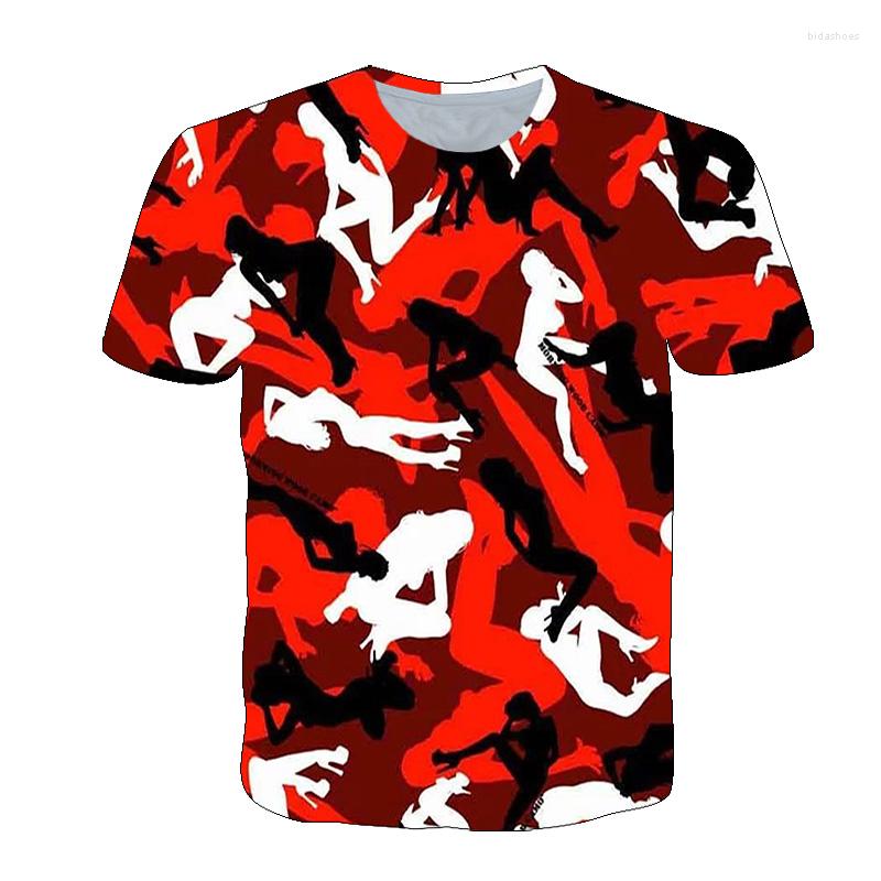 

Men's T Shirts Summer 3D Camouflage Long-sleeved Round Neck Sport Military T-shirt Shirt XS-5XL