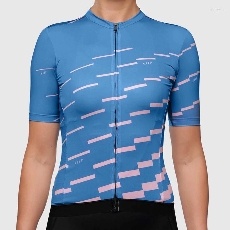 

Racing Jackets Loop Team Cycling Jersey Women Summer 2022 Maap Bike Jerseys Female Mountain Road MTB Bicycle Shirt Maillot Girls Tops1