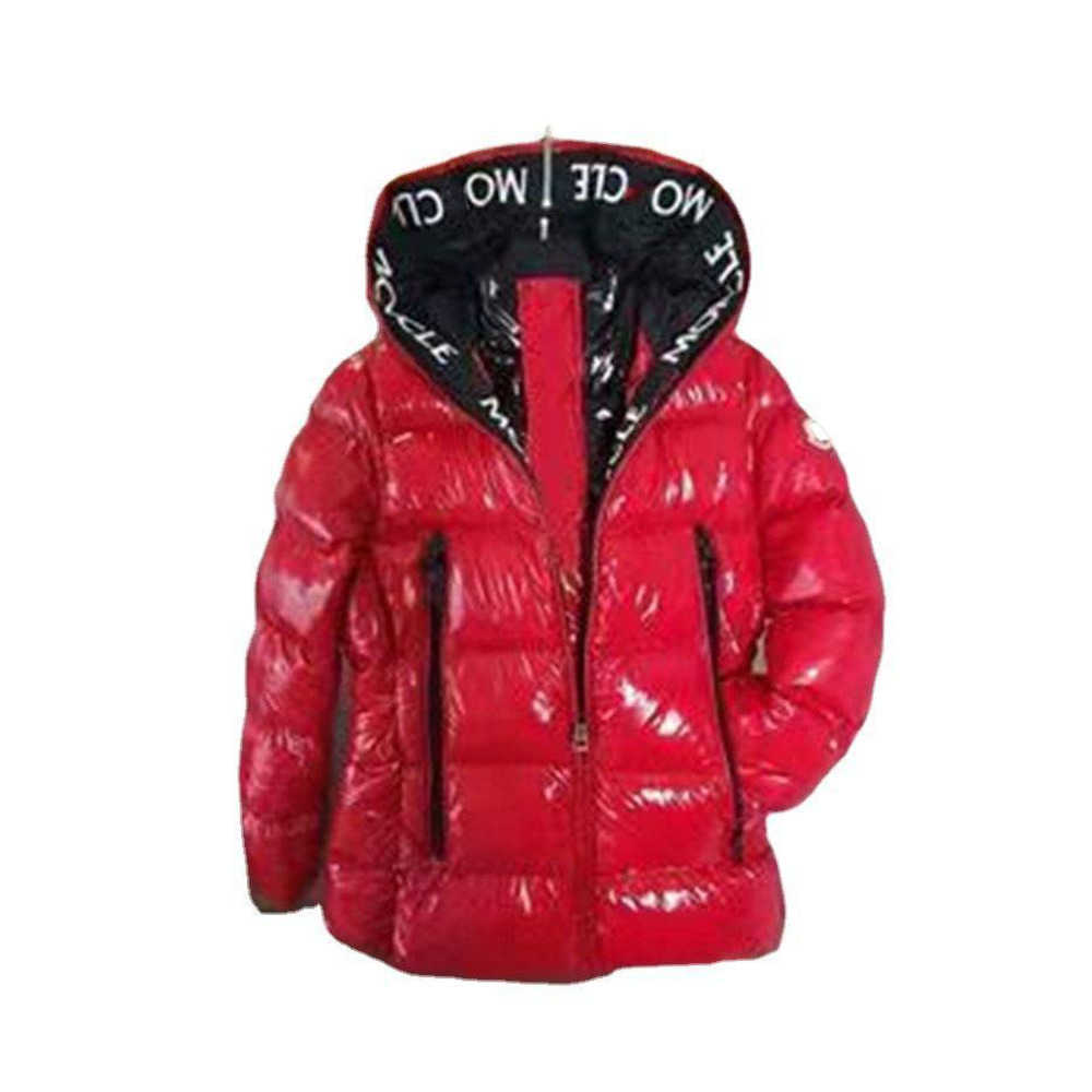 

Fashion Brand High Quality Down Jacket Letter Printing Thickened Winter Men And Women Cotton Clothes Red