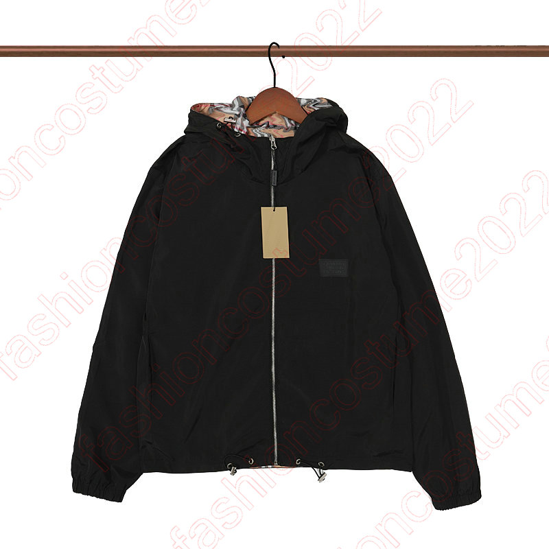 

Women Hoodies Monogrames Color-block Parka Pixel Jackets Men Full Printed Jumbo G Nylon Zip Jacket Outdoor Windproof Hip Hop Reversible Coats Men Clothing 599