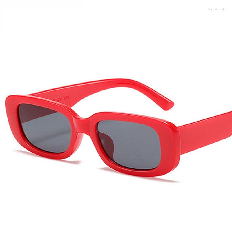 

Sunglasses Retro Trend Small Frame Square Female Personality Candy Color Male Net Red Plain Face Glasses