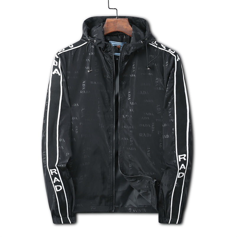 

jacket designer NEW Quality mans Long Sleeve Shirts mens Brand jacket Autumn Winter luxury clothing Black white embroidery letter coat 5ULR, 9 asian size