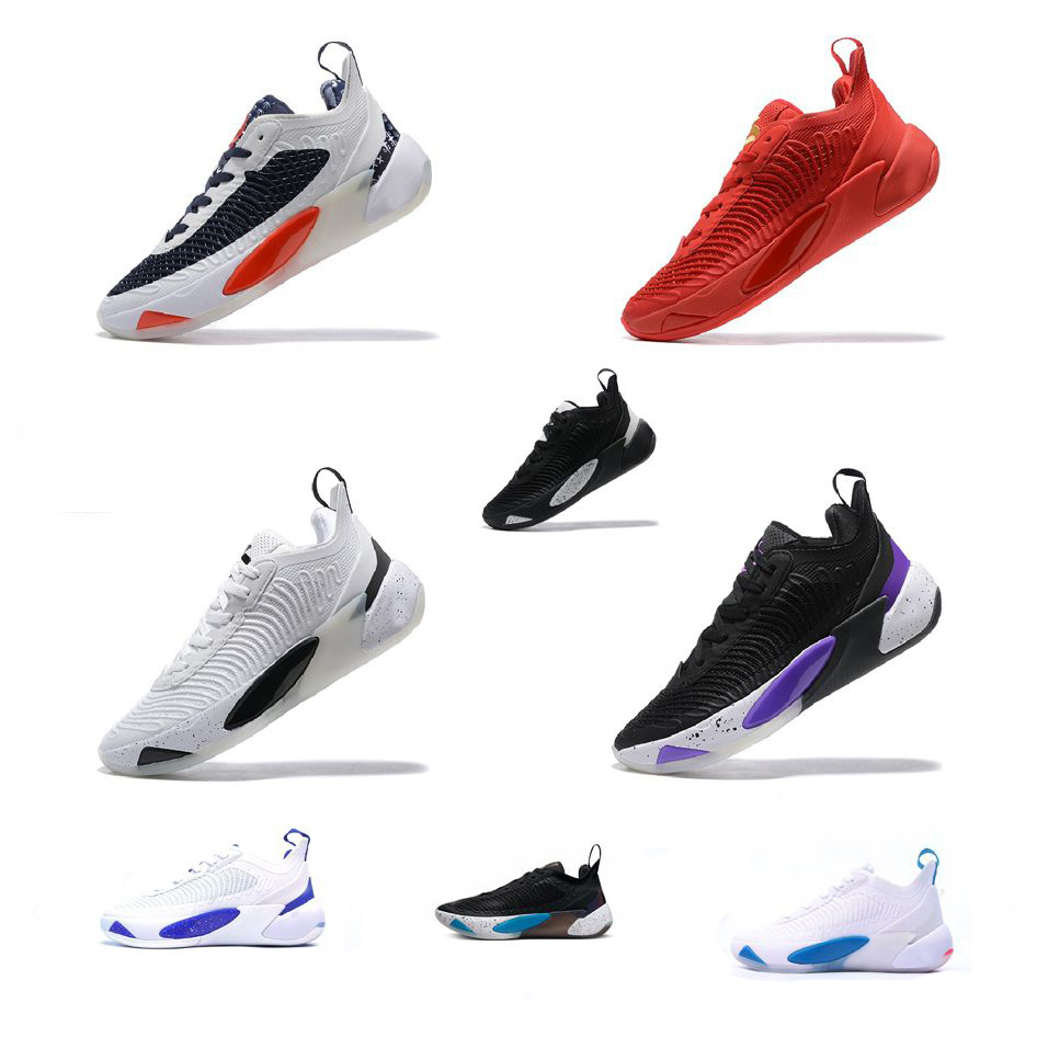 

Mens Doncic luka 1 basketball shoes Quai 54 Oreo Black White Purple Red Gold Blue Green Christmas USA jumpman aj37 sneakers tennis, 1#white green