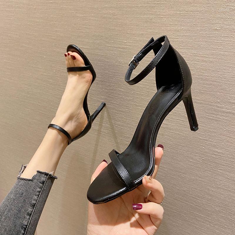 

Sandals High Heel Women's Shoes Party Wedding Casual Woman Summer 2022 Trend Open Toe Fashion, Beige 7cm
