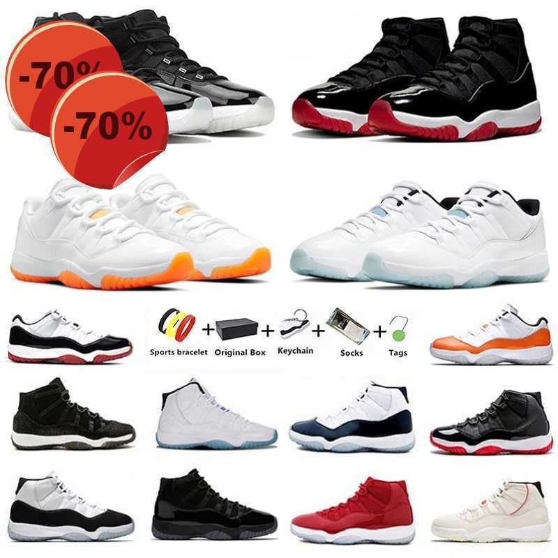 

Basketball Shoes Trainer Sports Sneakers 25Th Anniversary Jubilee Bred High Low Cap Gown Concord Jumpman Citrus 11 Legend Gamma Blue Mens, Color#20