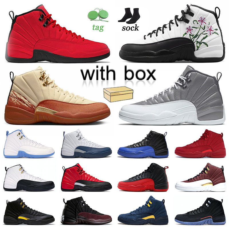 

Golf Sport Sneaker Jumpman 12s Basketball Shoes Mens Size 12 Stealth Dark Grey Reverse Flu Game Gym Red Gs Floral Eastside Bulls Winterzed Black Taxi Trainers With Box, 006 40-47 university gold-white