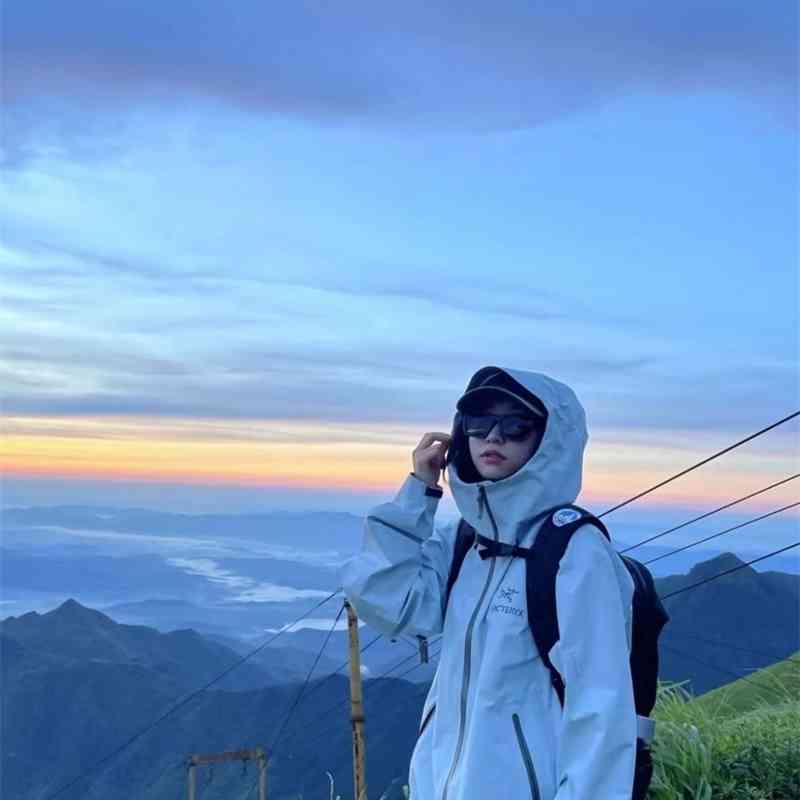 

DHL Designer Jackets Arcterys Coats Outdoor Beatalt Hard Shell Jacket Gtx Waterproof Windproof Sports Embroidery, Ether blue