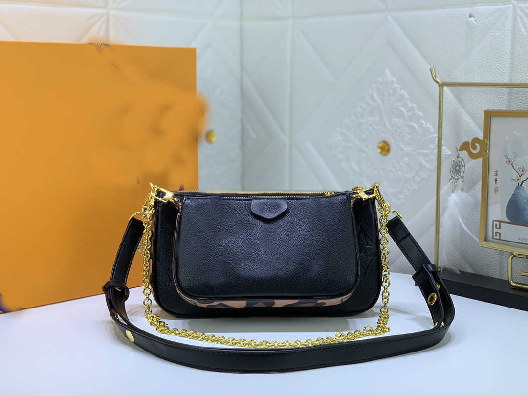 

Highh Qualityy Fashion Luxurys Shoulder Bag Onthego Medium Tote Women Designers Handbags by the Pool Monograms Embossing Messenger Bags 3893, Black 53942