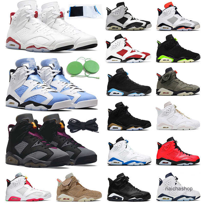 

men women basketball shoes 6s retro black cat university blue red oreo jumpman 6 Infrared mens trainer sports sneakers JORDON jordens, Hare