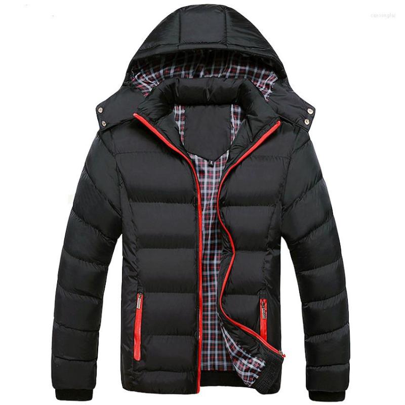 

Men's Down 2022 Men Winter Jacket High Quality 90% Cotton Thick Parkas Mens Plus Size -6XL Thermal Hombre Invierno, Denim blue