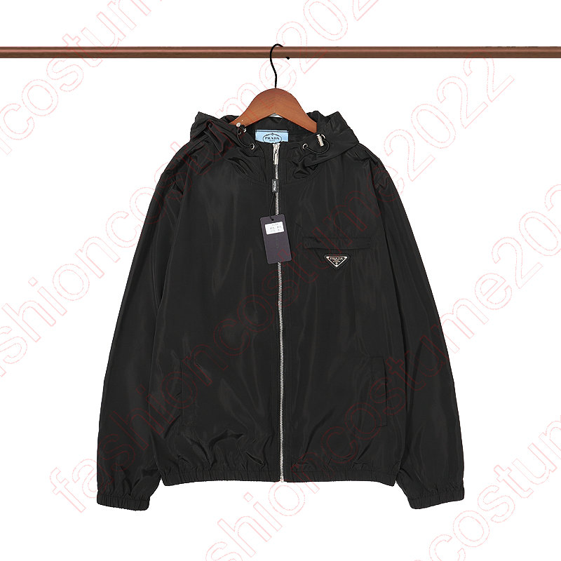 

Women Hoodies Monogrames Color-block Parka Pixel Jackets Men Full Printed Jumbo G Nylon Zip Jacket Outdoor Windproof Hip Hop Reversible Coats Men Clothing 523