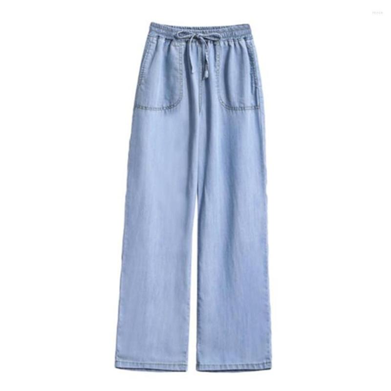 

Women' Jeans Women' Woman Pant High Waist Denim Pants Wide Leg Clothing Blue Vintage Streetwear Fashion Straight, Straight pants